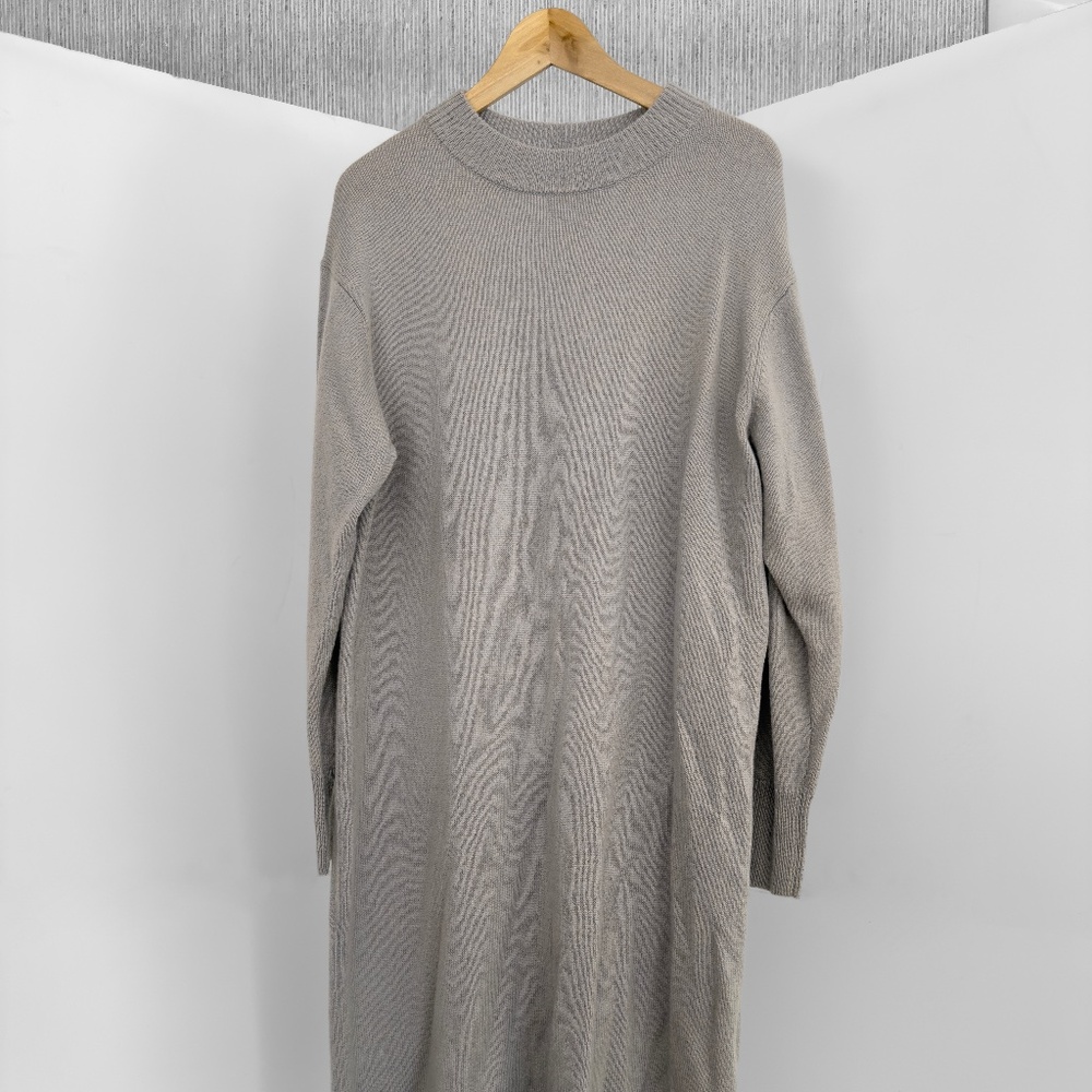 MUJI Large Sweater Dress, 100% Wool